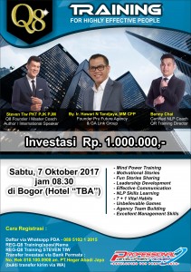 FLYER Q8 TRAINING