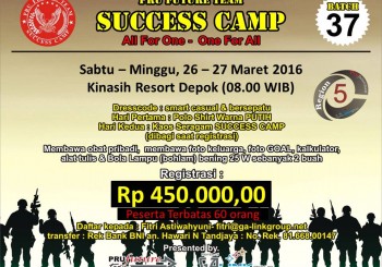 SUCCESS CAMP Region 5 – Batch 37