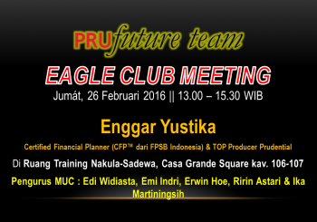 EAGLE CLUB MEETING 26 FEB 2016