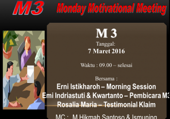 M3 YOG 7 MARET 2016