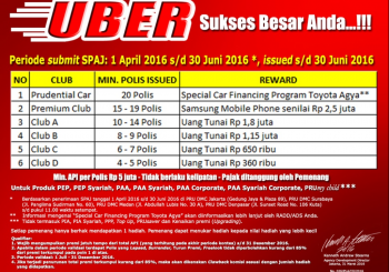 UBER Sukses Besar Anda..!!!