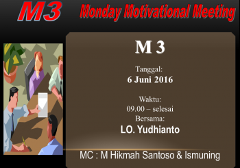 M3 YOG 6 JUNI 2016