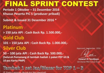 FINAL SPRINT CONTEST