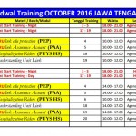 JADWAL TED - OKTOBER 20161