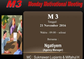 M3 YOG 21 NOVEMBER 2016
