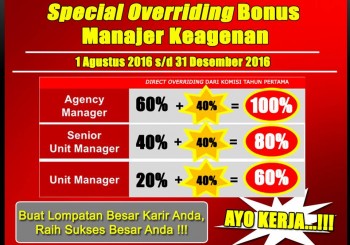 SPECIAL OVERRIDING BONUS