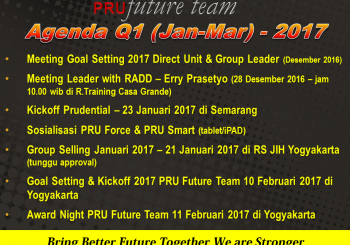 AGENDA Q1 (Januari – Maret) 2017