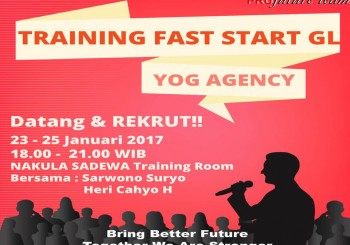TRAINING FAST START GL YOGYAKARTA