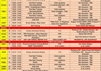 AGENDA YOG APRIL 2017