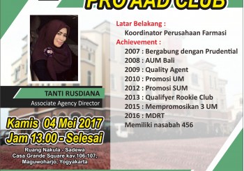 PRO AAD CLUB- YOG (KAMIS 04 MEI 2017)
