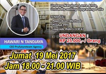 GROUP SELLING, JUMAT 19 MEI 2017