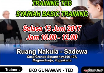 TRAINING SYARIAH BASIC TRAINING – TED