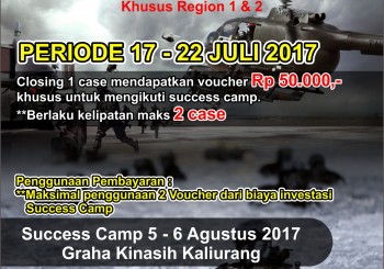 CUCCESS CAMP CONTEST REGION 1 DAN 2