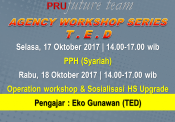 AGENCY WORKSHOP SERIES T.E.D