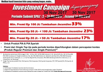 INVESTMENT CAMPAIGN