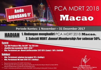 PCA MDRT 2018