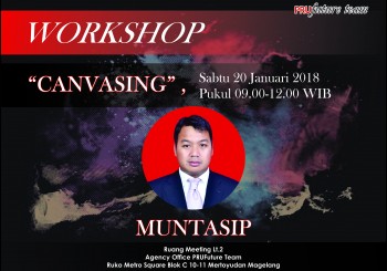 WORKSHOP “CANSVASING” MG1- 20 JANUARI 2018