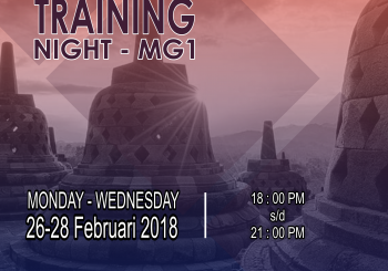 FASTSTART TRAINING NIGHT MG1 | 26 – 28 FEBRUARI 2018